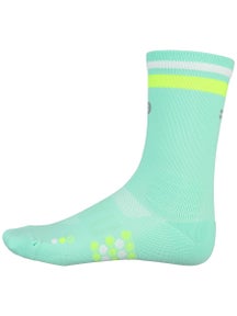 SHYU Racing Crew Socks Electric/Volt/White