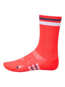 SHYU Racing Crew Socks Poppy/White/Pencil