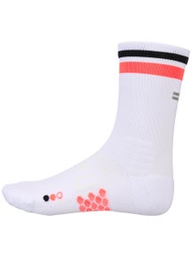 SHYU Racing Crew Socks White/Scarlet/Black
