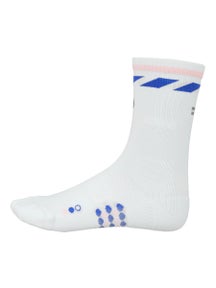 SHYU Racing Crew Socks White/Sash/Melon