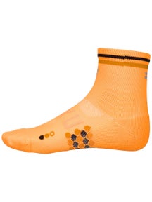 SHYU Racing Quarter Crew Socks Orange/Pumpkin/Black