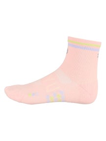 SHYU Racing Quarter Crew Socks Sherbet/Lilac/Lime