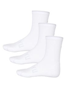 SHYU Training Crew Socks V2.0 3-Pack White