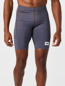 Saysky Men's Houndstooth Combat+ 9" Short Tight