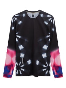 SOAR Men's LS Printed Tech Tee