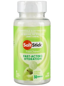 SaltStick Electrolyte Fastchews 60 Tabs Green Apple