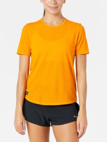 Saucony Women's Stopwatch Short Sleeve Heather