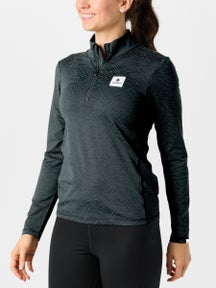 Saysky Women's Reflective Pace 1/2 Zip Long Sleeve