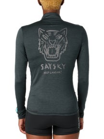Saysky Women's Tiger Pace Half Zip Long Sleeve