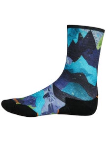 Smartwool Trail Run Summit Sector Print Crew Socks