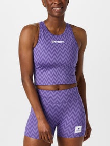 Saysky Women's Zig Zag Combat Crop Top