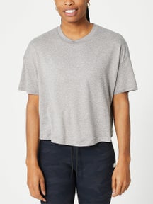 Vuori Women's Energy Tee Heather Grey