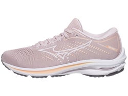 Mizuno Women's Wave Rider 25 Running Shoes Pale Lilac/White Size 9 B Medium US