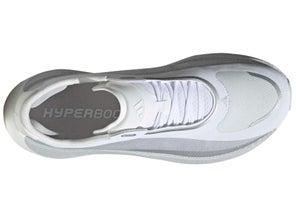 adidas Hyperboost Edge in grey, overhead view