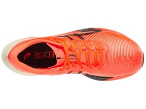 Bird's eye view of left shoe of ASICS METASPEED Edge Paris