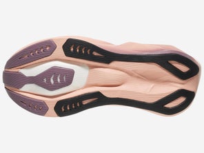 ASICS Novablast 6 Dusty Mauve/Cantaloupe outsole view