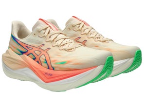 ASICS SUPERBLAST 3 review- shoes angled forward