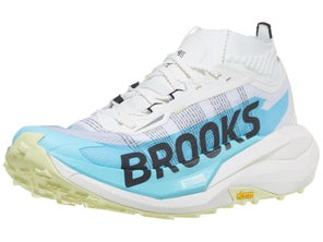 Brooks Cascadia Elite shoe, toe angled forward