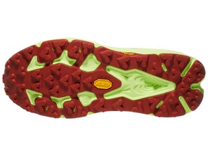 HOKA Speedgoat 7 in Kiwi/Neon Yuzu, outsole view