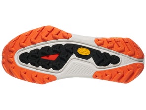 Nike ACG Zegama Trail in White/Orange, outsole view