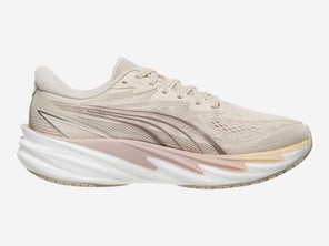 PUMA Velocity Nitro 5 left shoe facing right Snow/Misty Pink