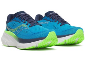 Saucony Guide 19 review- shoes angled forward