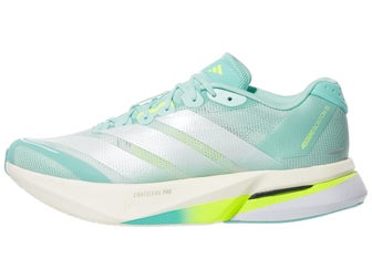 adidas adizero Boston 13 Women's Shoes Aqua/Lemon