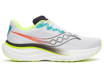 Saucony Ride 19 Men's Shoes White/Citron