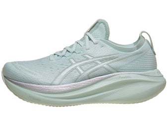 ASICS Gel Nimbus 27 Men's Shoes Pure Aqua/White