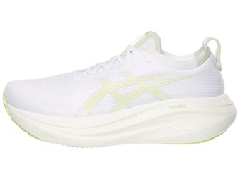 ASICS Gel Nimbus 27 Men's Shoes White/Huddle Yellow