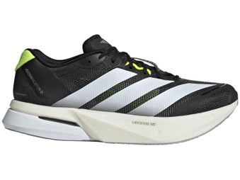 adidas adizero Boston 13 Men's Shoes Black/White/Yellow