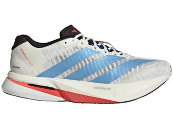 adidas adizero Boston 13 Men's Shoes White/Blue/Gold