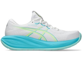 ASICS Gel Cumulus 28 Women's Shoes White/Energy Aqua