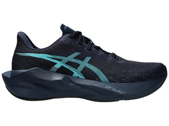 ASICS Novablast 6 Men's Shoes Midnight/Energy Aqua