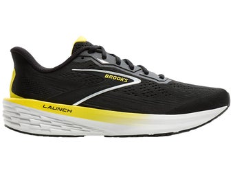 Brooks Launch 12 Men's Shoes Black/Yellow/Oyster