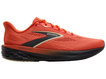 Brooks Launch 12 Men's Shoes Tigerlily/Blackened Pearl