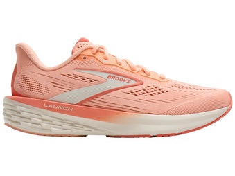 Brooks Launch 12 Women's Shoes Peach/Coconut/Peach Echo