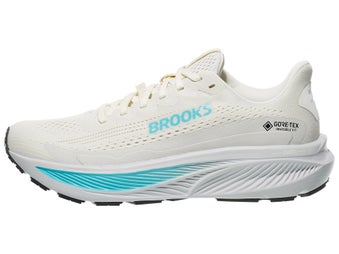 Brooks Ghost 17 GTX Women's Shoes Coconut/Oyster/Blue