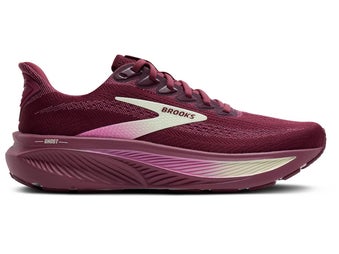 Brooks Ghost 17 Women's Shoes Burgundy/Pink/Green