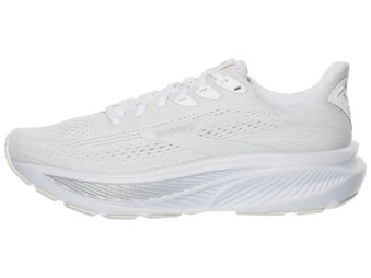 Brooks Ghost 17 Women's Shoes White/White/Grey