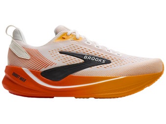 Brooks Ghost Max 4 Men's Shoes White/Orange/Red
