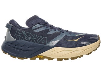 HOKA Speedgoat 7 Men's Shoes Varsity Navy/Barley Flour