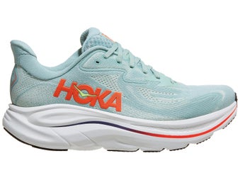 HOKA Clifton 10 Men's Shoes Sage/Neon Flame
