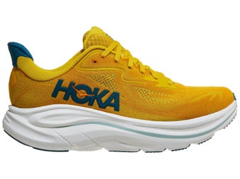 HOKA Clifton 10 Men's Shoes Yellow Gold/Tidal Wave