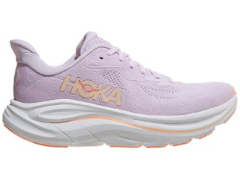 HOKA Clifton 10 Women's Shoes Lilac Cream/Tangerine Glo
