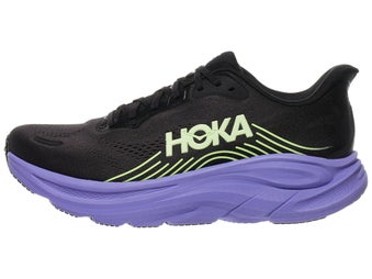 HOKA Clifton 11 Men's Shoes Black/Neon Yuzu