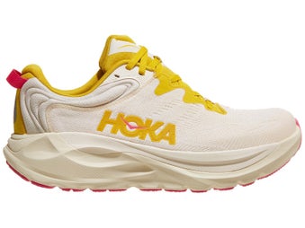 HOKA Gaviota 6 Women's Shoes Birch/Yellow Gold