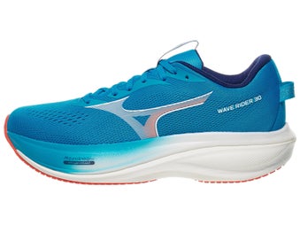 Mizuno Wave Rider 30 Men's Shoes Blue Jewel/White