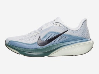 Nike Pegasus 42 Men's Shoes Platinum/Obisdian/Blue