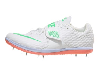 Nike Zoom High Jump Elite Spikes Unisex White/Green/Pk